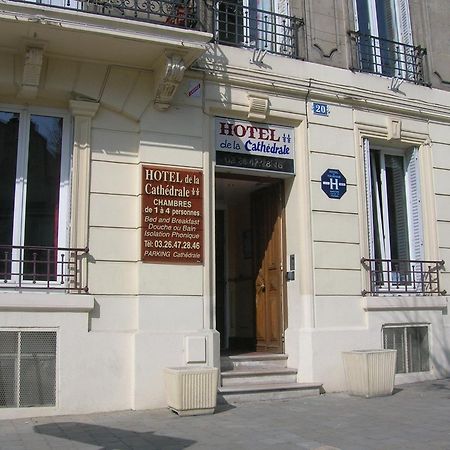 Hotel De La Cathedrale Reims Dış mekan fotoğraf
