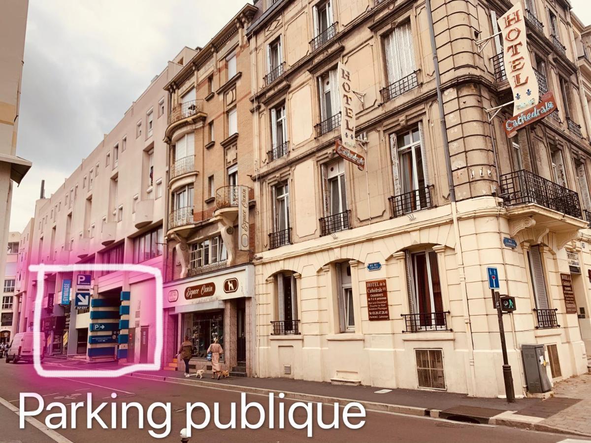 Hotel De La Cathedrale Reims Dış mekan fotoğraf